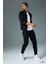 Fit Jogger Eşofman Altı Slim Fit Dar Kesim Skuba Dalgıç Kumaş Lastikli Paça Beli Bağcıklı Cepli Z9112AZ24SP 2