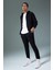 Fit Jogger Eşofman Altı Slim Fit Dar Kesim Skuba Dalgıç Kumaş Lastikli Paça Beli Bağcıklı Cepli Z9112AZ24SP 3