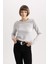Regular Fit Bisiklet Yaka Ekstra Yumuşak Kaşmir Dokulu Kazak F7091AZ22WN 1