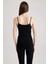 Fall in Love Pamuklu Askılı Siyah Atlet M6858AZ23AU 5