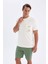 Regular Fit Bisiklet Yaka Baskılı Kısa Kollu Tişört C4134AX24SM 4
