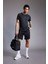 Fit Slim Fit Dar Kesim Bisiklet Yaka Baskılı Sporcu Kısa Kollu Tişört V2887AZ24SP 2