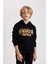 Erkek Çocuk Stranger Things Kapüşonlu Sweatshirt B2458A823WN 1
