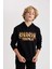 Erkek Çocuk Stranger Things Kapüşonlu Sweatshirt B2458A823WN 4