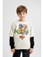 Erkek Çocuk Brawl Stars Bisiklet Yaka Sweatshirt B2213A823WN 1