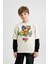 Erkek Çocuk Brawl Stars Bisiklet Yaka Sweatshirt B2213A823WN 3
