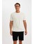 Regular Fit Cepli Jakarlı Basic Düz Şort D5107AX24SM 3