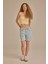 Coool Fitted Çizgili Fitilli Kaşkorse Straplez Atlet D3609AX24HS 2
