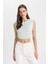 Slim Fit Dar Kesim Bisiklet Yaka Basic Düz Kolsuz Tişört A9420AX24SP 3