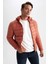 Slim Fit Kapüşonlu Su İtici Isı Yalıtımlı Şişme Mont N4661AZ23SP 3