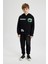 Erkek Çocuk Minecraft Kapüşonlu Sweatshirt B3069A823WN 2