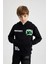 Erkek Çocuk Minecraft Kapüşonlu Sweatshirt B3069A823WN 3