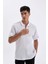 Slim Fit Dar Kesim Kısa Kollu Fitilli Kaşkorse Yarım Fermuarlı Polo Tişört D3948AX24SM 4