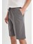 Relax Fit Penye Bermuda Şort D4760AX24HS 3