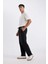 Wide Leg Fit Geniş Kalıp Normal Bel Geniş Paça Yazlık Jean Pantolon C2044AX24SM 3