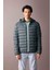 Slim Fit Kapüşonlu Şişme Mont N4661AZ23AU 1