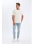 Carlo Skinny Fit Ekstra Dar Kalıp Normal Bel Ekstra Dar Paça Jean Pantolon D1821AX24SM 3