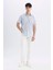 Pedro Slim Fit Dar Kalıp Normal Bel Dar Paça Beyaz Jean Pantolon D1977AX24SM 3