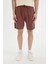 Slim Fit Dar Kesim Dar Paça Cepli Basic Düz Şort B8673AX24SM 4