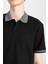 New Regular Fit Waffle Kısa Kollu Basic Düz Polo Tişört B4508AX24SP 5