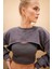 Coool Crop Yıkamalı Soluk Efektli Sweatshirt C2092AX24SP 4