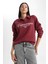 Relax Fit Polo Yaka Kalın Sweatshirt B2207AX23AU 3