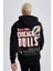 Fit NBA Chicago Bulls Boxy Fit Kapüşonlu Kalın Sweatshirt A7271AX23AU 1