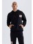 Fit NBA Chicago Bulls Boxy Fit Kapüşonlu Kalın Sweatshirt A7271AX23AU 3