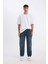 Wide Leg Fit Geniş Kalıp Normal Bel Geniş Paça Jean Pantolon C1656AX24SP 2