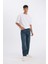 Wide Leg Fit Geniş Kalıp Normal Bel Geniş Paça Jean Pantolon C1656AX24SP 4