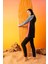 Regular Fit Renk Bloklu 4'lü Basic Düz Burkini Tesettür Mayo Takım B5237AX24SM 2