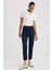 Sigaret Saten Kumaş Pantolon Basic Düz Normal Bel Beli Lastikli Düz Paça J8741AZ23WN 4