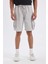 Relax Fit Düz Paça Gabardin Kargo Bermuda Şort C5400AX24SM 5