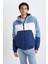 Su İtici Slim Fit Kapüşonlu Polar Astarlı Mont N4530AZ23AU 4