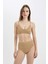 Fall in Love Regular Fit Parlak Kumaş Yüksek Bel Bikini Alt C3180AX24SM 1