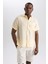 Relax Fit Poplin Kısa Kollu Gömlek B3002AX23HS 3