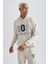 Fit NBA Boston Celtics Standart Fit Kapüşonlu Kalın Sweatshirt A9682AX23WN 1