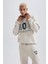 Fit NBA Boston Celtics Standart Fit Kapüşonlu Kalın Sweatshirt A9682AX23WN 3