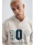 Fit NBA Boston Celtics Standart Fit Kapüşonlu Kalın Sweatshirt A9682AX23WN 4