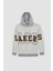 Fit NBA Los Angeles Lakers Boxy Fit Kapüşonlu Kalın Sweatshirt Y5640AZ23AU 5