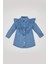 Kız Bebek Uzun Kollu Jean Elbise B8210A524SP 1