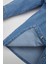 Kız Bebek Uzun Kollu Jean Elbise B8210A524SP 4