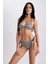 Fall in Love Regular Fit Etnik Desenli Üçgen Bikini Üstü A0706AX23SM 2