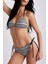 Fall in Love Regular Fit Etnik Desenli Üçgen Bikini Üstü A0706AX23SM 4