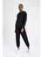 Fit Oversize Geniş Kalıp Eşofman Altı Çift Cepli Jogger Paça Standart Boy Skuba Dalgıç Kumaş Z6694AZ24SP 5