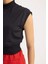Fit Crop Dik Yaka Sporcu Kısa Kollu Ağır Kumaş Tişört B8966AX24SM 4