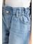 Kız Çocuk Paperbag Jean Şort B8113A824SM 5