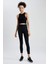 Fit Dikişsiz Bisiklet Yaka Seamless Basic Düz Atlet Y8435AZ23HS 5