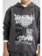 Erkek Çocuk Kapüşonlu Baskılı Kalın Sweatshirt B5862A823CW 4