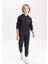 Erkek Çocuk Kapüşonlu Baskılı Sweatshirt Eşofman Altı 2'li Takım B6662A823WN 1